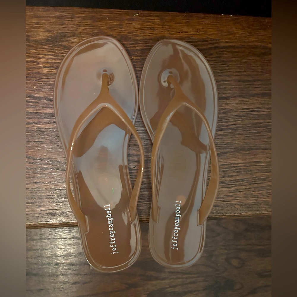 Jeffery Cambell Jelly Flip Flops